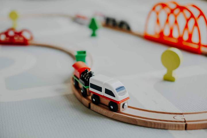Jeu circuit de train Meauzac